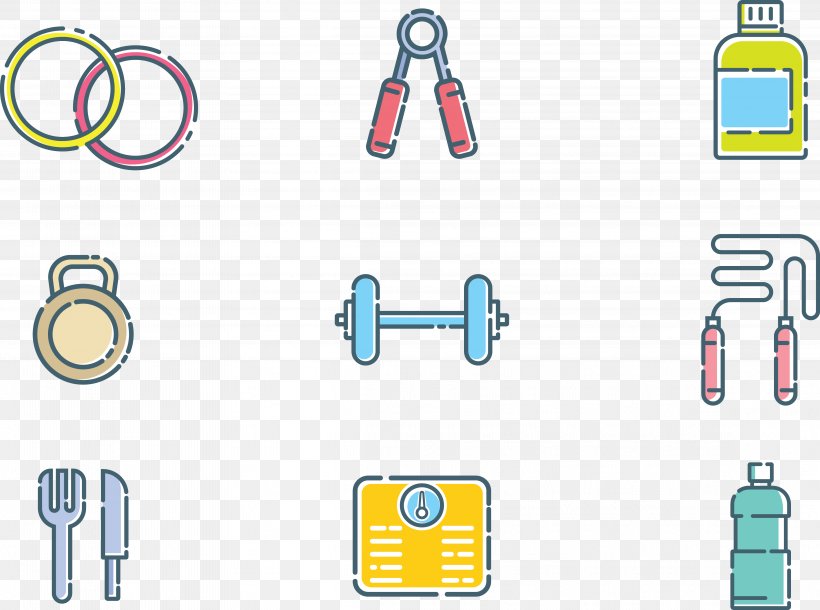 Graphic Design Adobe Illustrator, PNG, 4579x3408px, Dumbbell, Area, Barbell, Brand, Communication Download Free