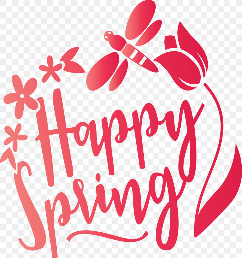 Hello Spring Spring, PNG, 2810x3000px, Hello Spring, Calligraphy, Logo, Love, Pink Download Free