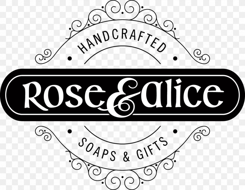 Rose & Alice Handcrafted Soaps And Gifts Soap Opera Logo, PNG, 1245x967px, Soap, Area, Artisan, Black And White, Brand Download Free