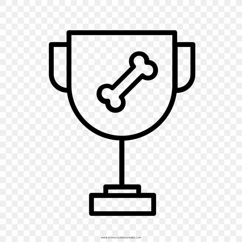 Trophy Award Competition Coloring Book, PNG, 1000x1000px, Trophy, Area, Award, Black And White, Coloring Book Download Free