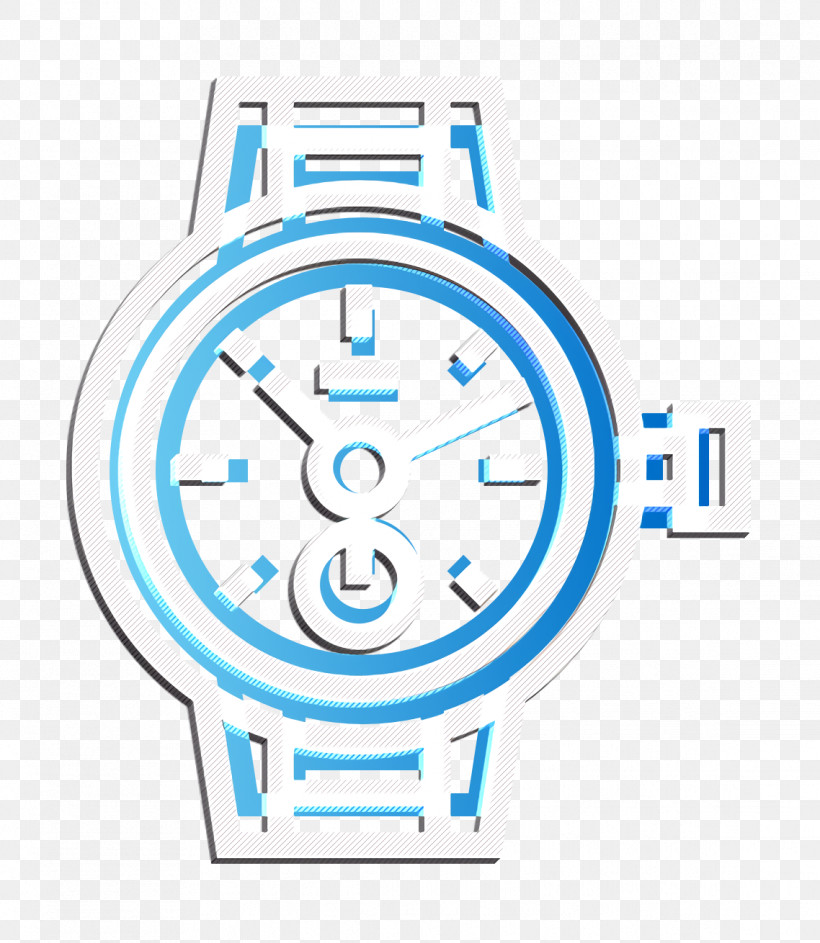 Watch Icon, PNG, 1138x1310px, Watch Icon, Analog Watch, Circle, Electric Blue, Logo Download Free