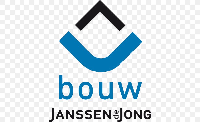 Logo Janssen De Jong Groep B.V. Organization Construction Product, PNG, 500x500px, Logo, Area, Blue, Brand, Construction Download Free