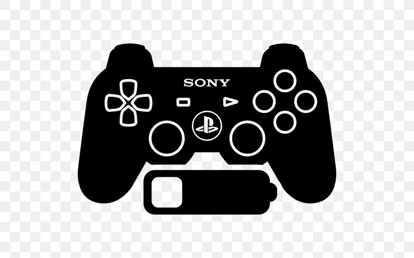 PlayStation 3 Xbox 360 Controller PlayStation 4 Game Controllers, PNG, 512x512px, Playstation, All Xbox Accessory, Black, Black And White, Dualshock Download Free