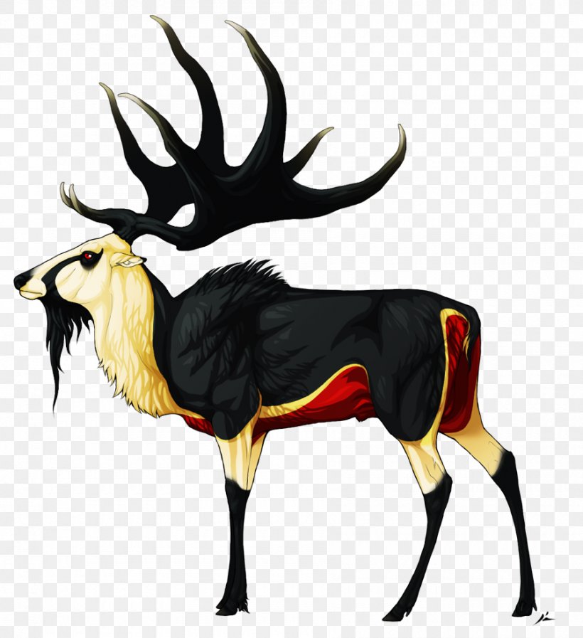 Reindeer The Endless Forest Saosin Antelope, PNG, 900x985px, Reindeer, Antelope, Antler, Bearded Vulture, Deer Download Free