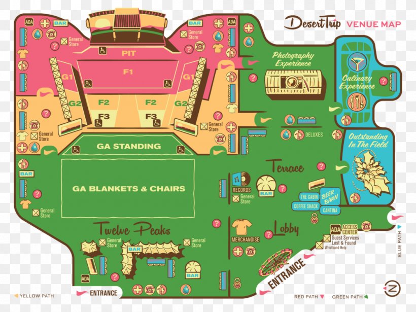 Empire Polo Club Desert Trip Stagecoach Festival Indian Wells Map, PNG, 1000x750px, 2016, Empire Polo Club, Area, Desert Trip, Games Download Free