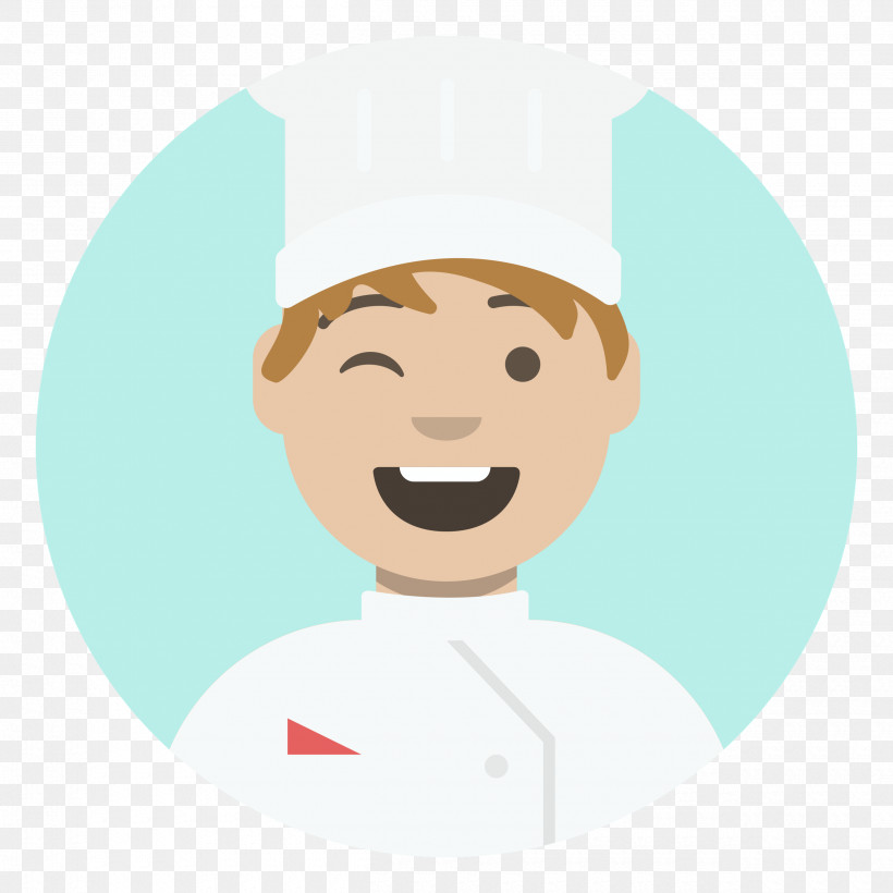 Chef Avatar, PNG, 2500x2500px, Face, Cartoon, Character, Forehead, Happiness Download Free