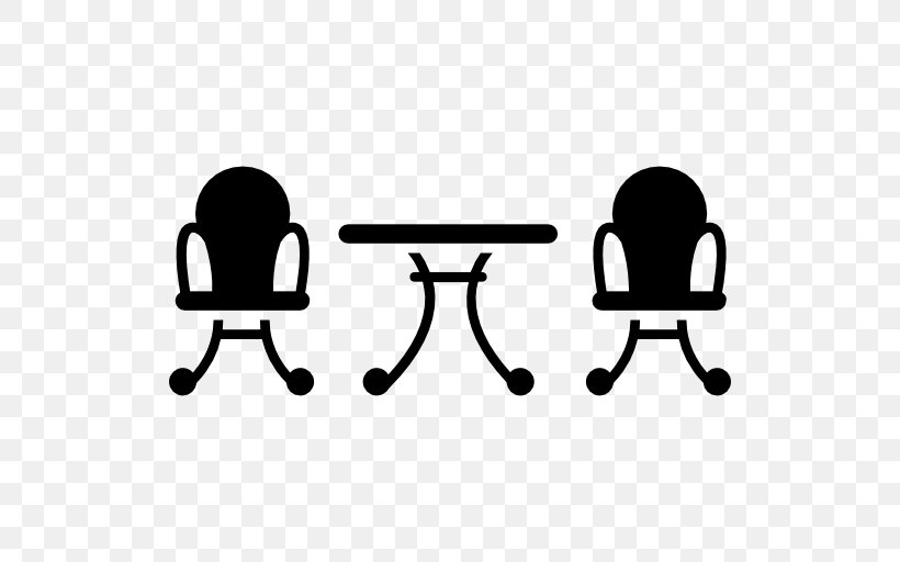 Table Office & Desk Chairs Garden Furniture, PNG, 512x512px, Table, Area, Black, Black And White, Chair Download Free