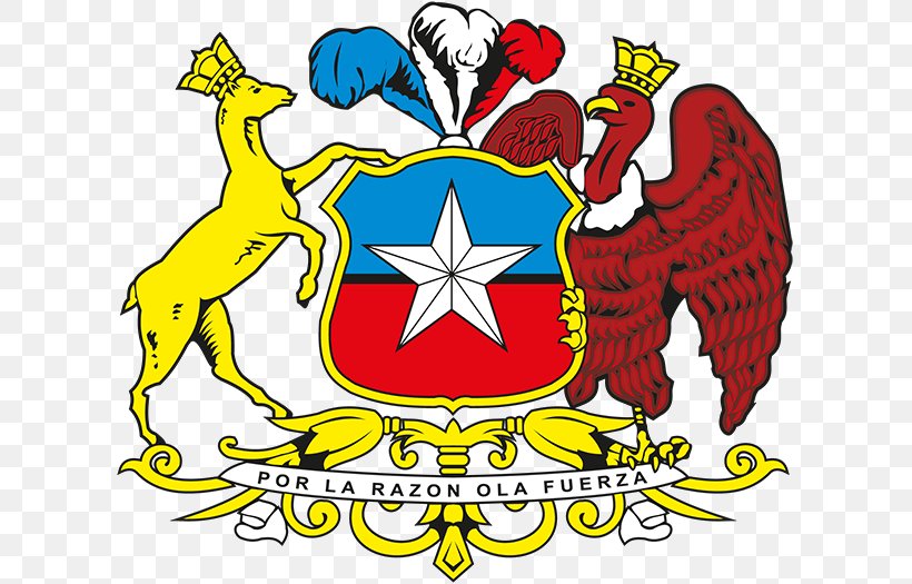 Coat Of Arms Of Chile Heraldry Flag Of Chile, PNG, 609x525px, Coat Of Arms Of Chile, Area, Art, Artwork, Bolivia Download Free