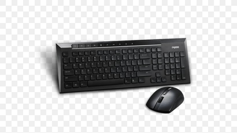 Computer Keyboard Computer Mouse Rapoo X8100 RF Wireless White Keyboard Wireless Keyboard, PNG, 600x462px, Computer Keyboard, Computer, Computer Component, Computer Hardware, Computer Mouse Download Free