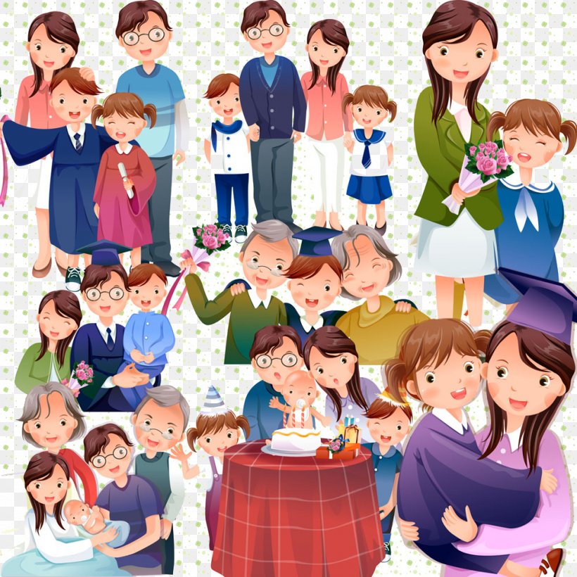 Family Gratis, PNG, 1000x1000px, Family, Cartoon, Child, Drawing, Education Download Free