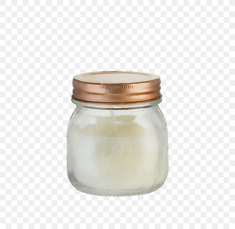 Mason Jar Lid Food Storage Containers Glass Beige, PNG, 800x800px, Watercolor, Beige, Food Storage Containers, Glass, Lid Download Free