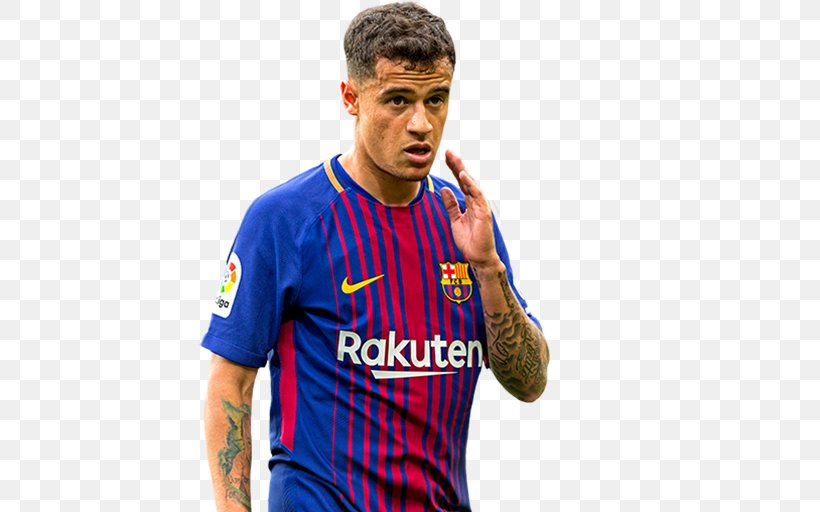 Philippe Coutinho FIFA 18 Brazil National Football Team Jersey FC Barcelona, PNG, 512x512px, Philippe Coutinho, Alex Sandro, Brazil National Football Team, Fc Barcelona, Fifa Download Free