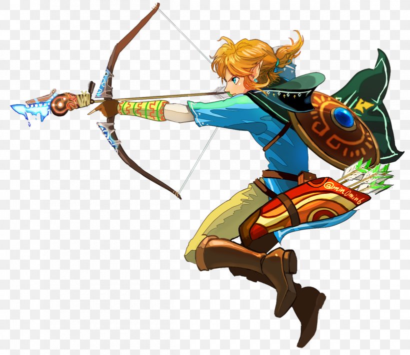 The Legend Of Zelda: Breath Of The Wild The Legend Of Zelda: A Link To The Past The Legend Of Zelda: Twilight Princess The Legend Of Zelda: The Wind Waker, PNG, 1200x1041px, Legend Of Zelda Breath Of The Wild, Archery, Bow And Arrow, Cold Weapon, Fictional Character Download Free