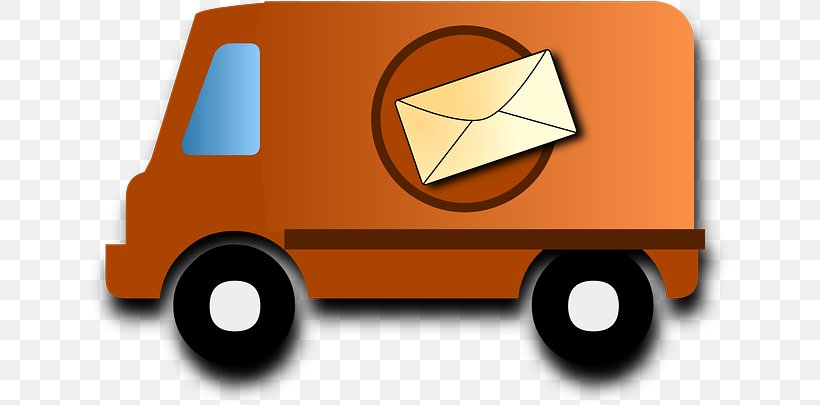 Van Car Mail Truck Clip Art, PNG, 640x405px, Van, Automotive Design, Brand, Car, Favicon Download Free