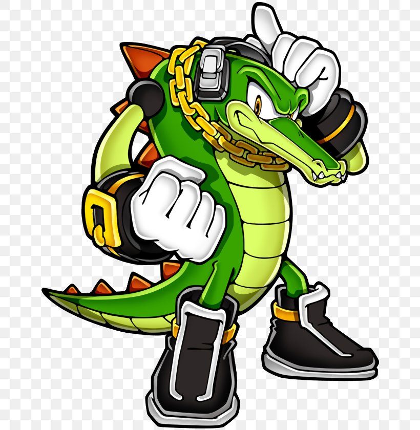Sonic Heroes Knuckles' Chaotix Sonic The Hedgehog Knuckles The Echidna Vector The Crocodile, PNG, 672x840px, Sonic Heroes, Artwork, Chaotix Detective Agency, Character, Crocodile Download Free