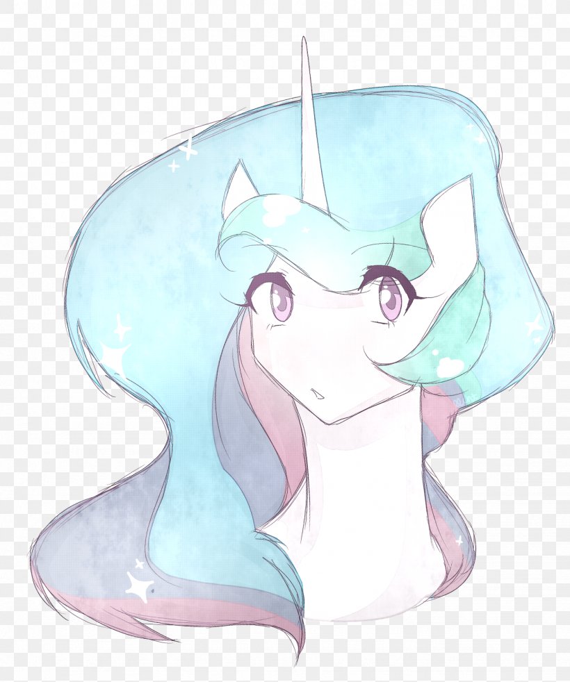 Unicorn Horse Mammal Illustration Ear, PNG, 1331x1595px, Unicorn, Animated Cartoon, Drawing, Ear, Fictional Character Download Free