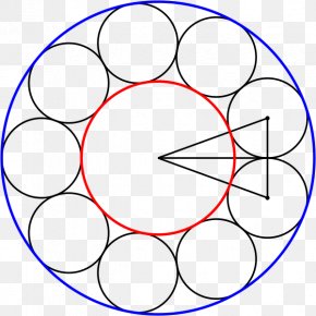 Annular - Circle Steiner Chain Line PNG