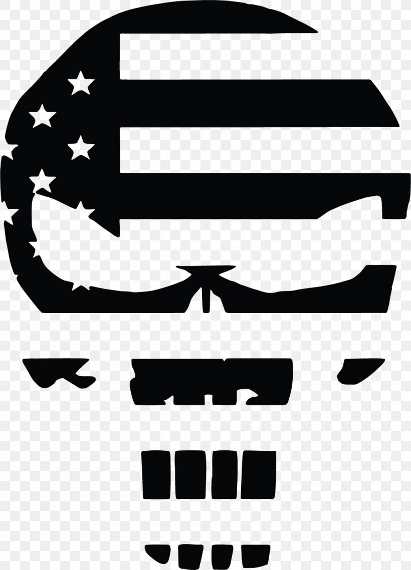 Punisher Decal Flag Cricut Sticker, PNG, 1040x1444px, Punisher, Automotive Decal, Blackandwhite, Cricut, Decal Download Free