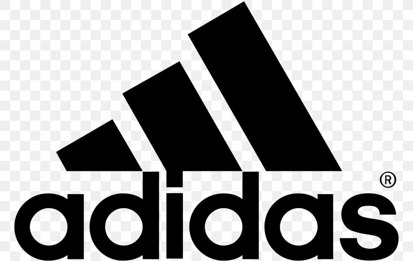 Adidas Three Stripes Logo Brand, PNG, 768x519px, Adidas, Black And White, Brand, Logo, Monochrome Download Free