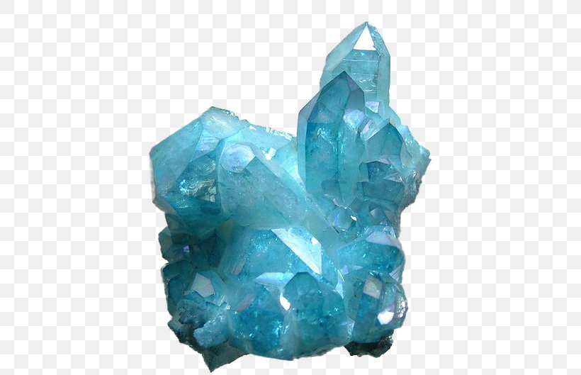Crystal Blue Quartz Mineral Gemstone, PNG, 500x529px, Crystal, Aqua, Blue, Crystal Healing, Crystallization Download Free