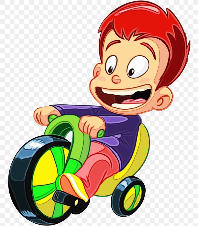 Cartoon Clip Art Riding Toy Vehicle Fictional Character, PNG, 758x934px, Watercolor, Cartoon, Fictional Character, Paint, Riding Toy Download Free