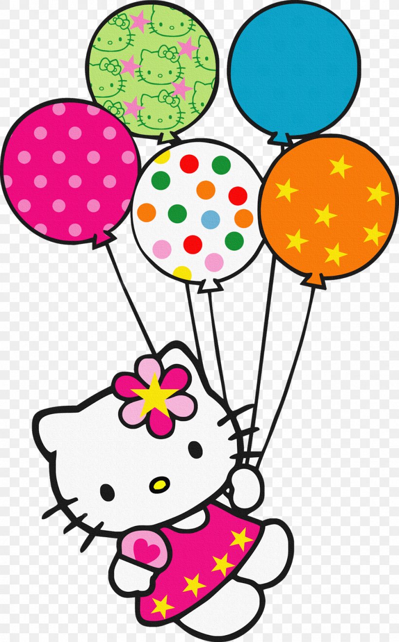 Hello Kitty Balloon Clip Art, PNG, 995x1600px, Hello Kitty, Art, Artwork, Balloon, Birthday Download Free