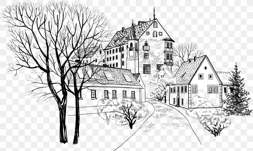 Painting Architecture, PNG, 2505x1498px, Painting, Architecture, Art, Art Museum, Black And White Download Free