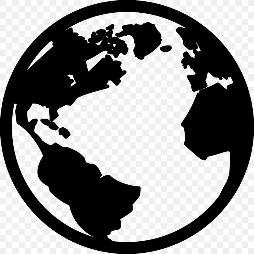 Globe Earth World, PNG, 980x980px, Globe, Black And White, Business, Earth, Hamburger Button Download Free