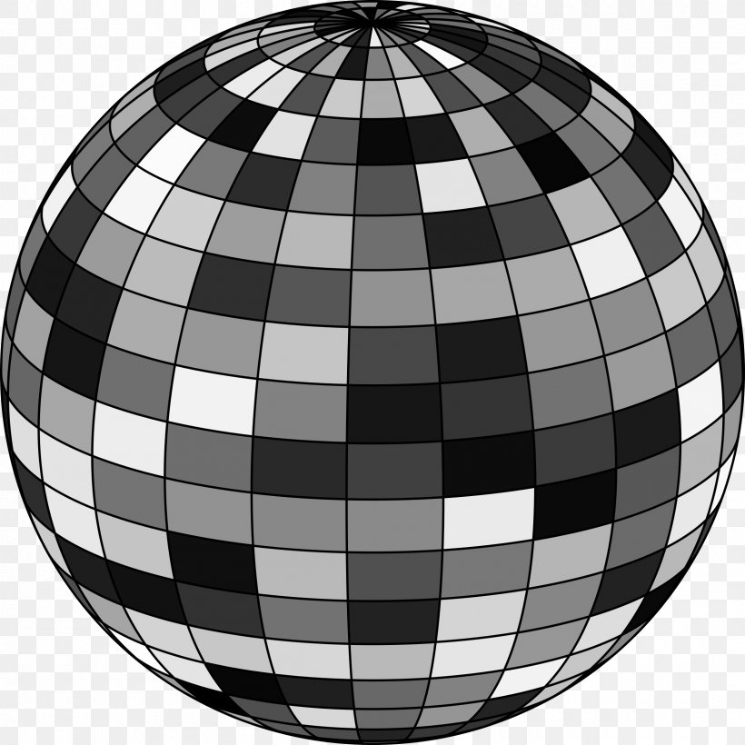Sphere Clip Art, PNG, 2400x2400px, Sphere, Ball, Black And White, Disco Ball, Monochrome Download Free