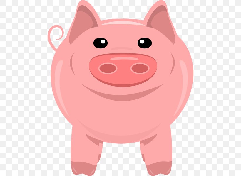 Domestic Pig Clip Art Openclipart Desktop Wallpaper Free Content, PNG, 496x600px, Domestic Pig, Carnivoran, Cartoon, Dog Like Mammal, Mammal Download Free