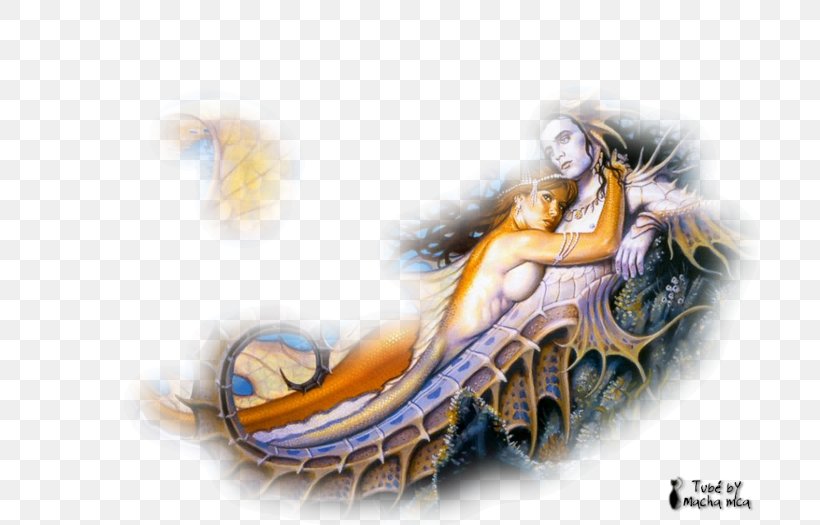 Mermaid Legendary Creature Fantasy Art, PNG, 700x525px, Mermaid, Art, Bitje, Common Seadragon, Dragon Download Free