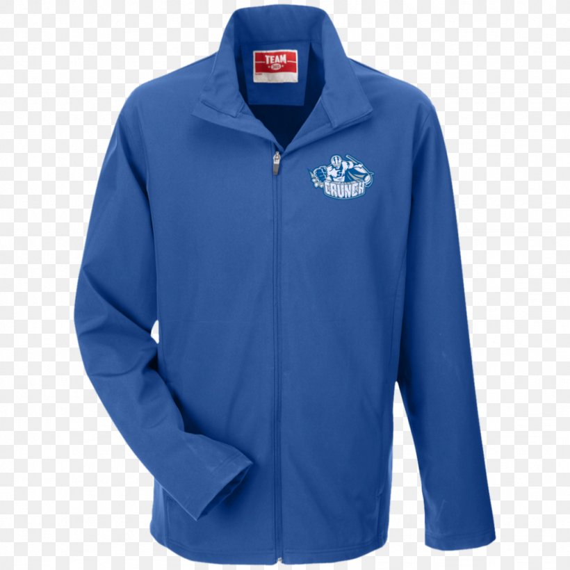 T-shirt Shell Jacket Polar Fleece Hoodie, PNG, 1024x1024px, Tshirt, Active Shirt, Blue, Clothing, Cobalt Blue Download Free