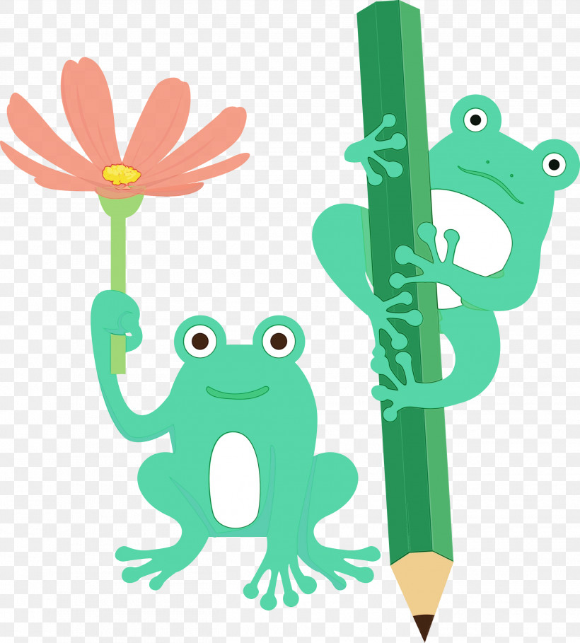 Tree Frog Cartoon Frogs Toad Meter, PNG, 2705x3000px, Frog, Animal Figurine, Biology, Cartoon, Frogs Download Free