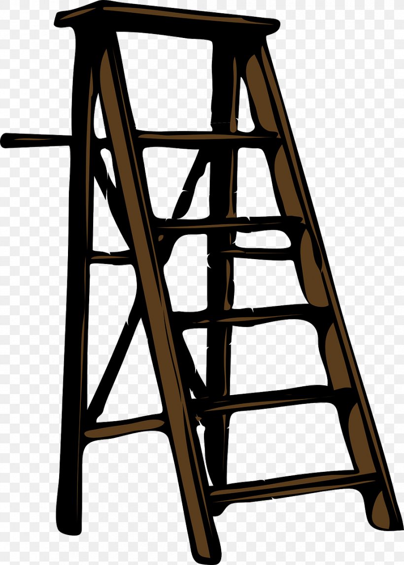 Clip Art Ladder Vector Graphics Image Openclipart, PNG, 915x1280px, Ladder, Drawing, Furniture, Staircases, Wood Download Free
