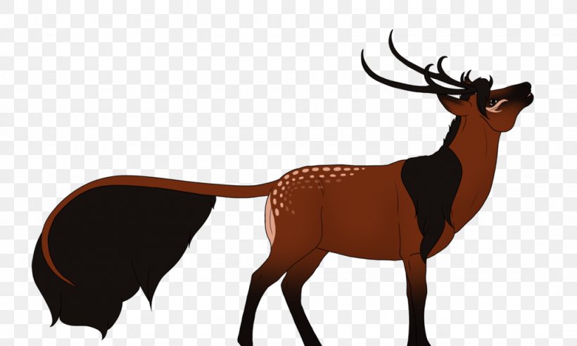 Elk Reindeer Antler Terrestrial Animal Clip Art, PNG, 1024x614px, Elk, Animal, Antler, Deer, Fauna Download Free