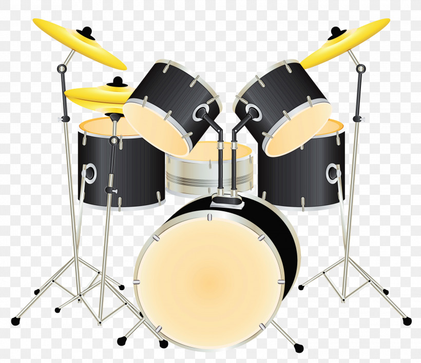 Drum Percussion Acoustic Drum Kit Bass Drum Snare Drum, PNG, 3000x2591px, Watercolor, Bass Drum, Bongo Drum, Cymbal, Drum Download Free