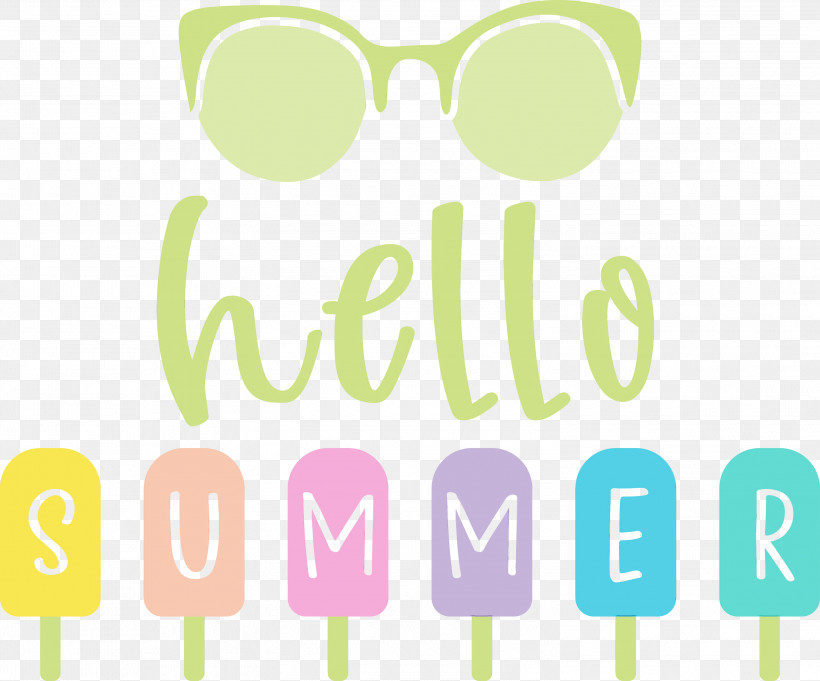 Hello Summer, PNG, 3000x2494px, Hello Summer, Caluya Design, Free, Happy Summer, Paint Download Free