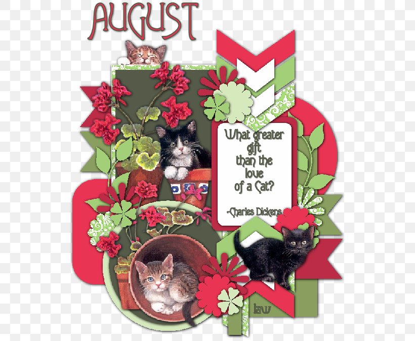 Jigsaw Puzzles Flowerpot Cat Floral Design, PNG, 559x674px, Jigsaw Puzzles, Cat, Christmas, Christmas Ornament, Floral Design Download Free