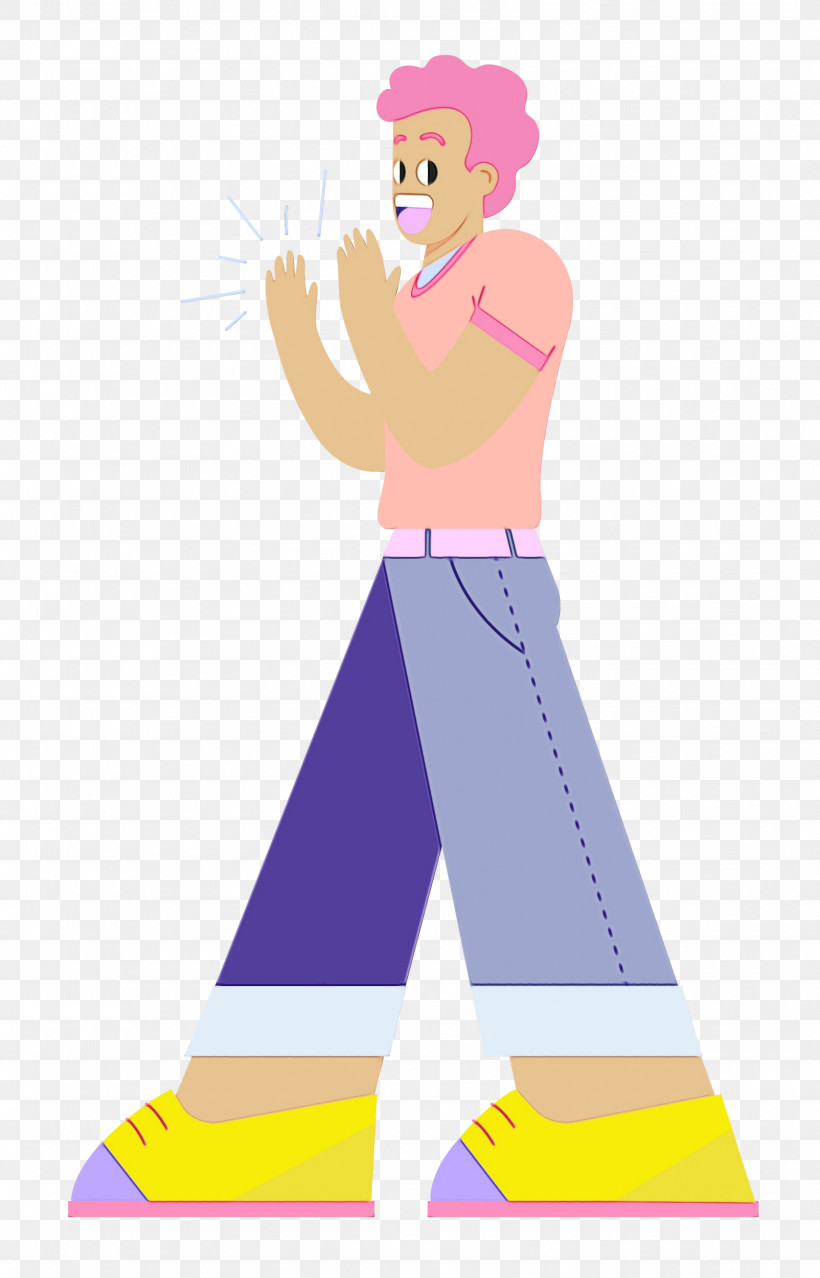 Lavender, PNG, 1604x2500px, Clapping, Cartoon, Character, Clothing, Geometry Download Free