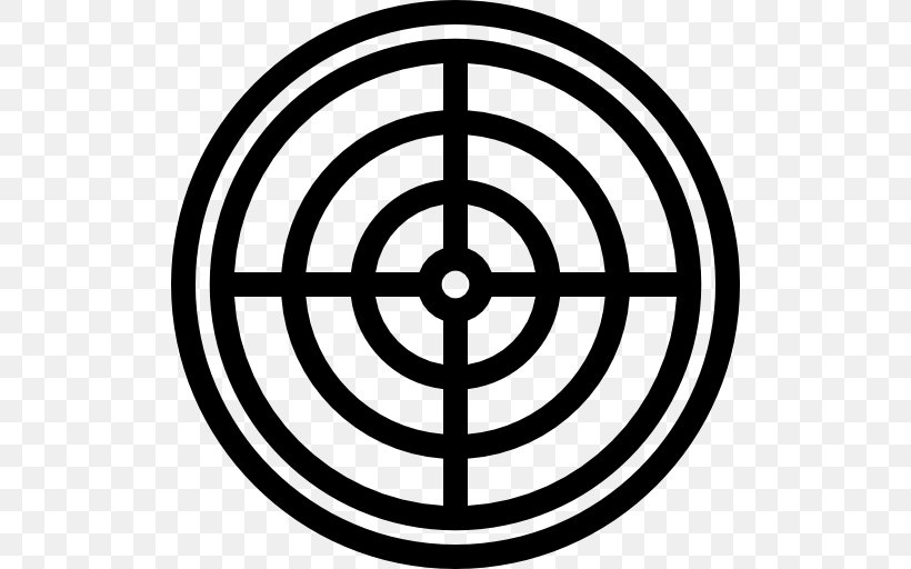 Shooting Target Stock Photography, PNG, 512x512px, Shooting Target, Area, Black And White, Gun, Royaltyfree Download Free