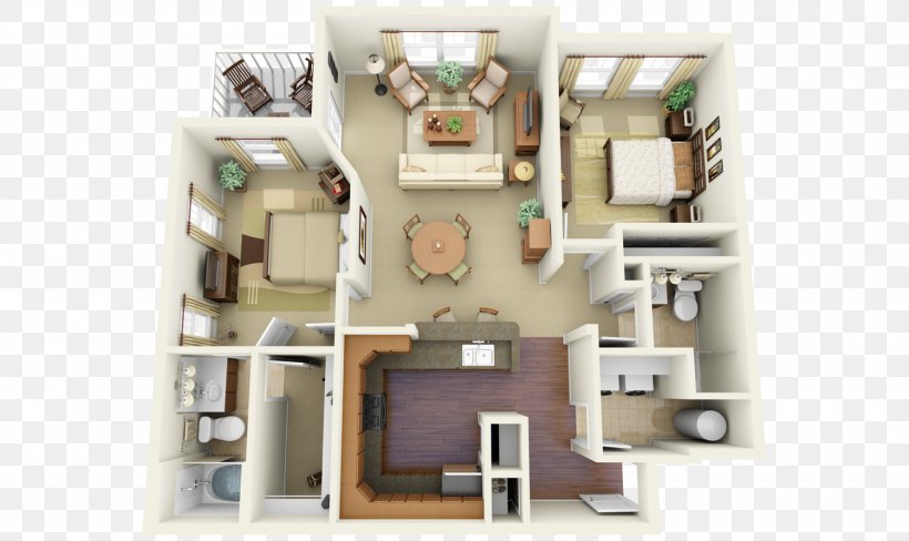 Window 3D Floor Plan House Building, PNG, 1500x894px, 3d Floor Plan, Window, Apartment, Architectural Plan, Bedroom Download Free
