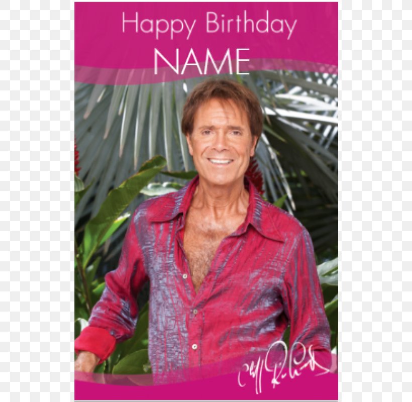 Cliff Richard Happy Birthday Greeting & Note Cards Wish, PNG, 800x800px, Cliff Richard, Anniversary, Birthday, Christmas Card, Christmas Day Download Free