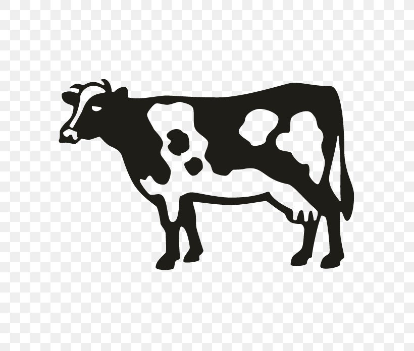 Dairy Cattle 美山のめぐみ 牛乳工房(美山道の駅店) Calf Ox, PNG, 696x696px, Dairy Cattle, Black And White, Bull, Calf, Cattle Download Free
