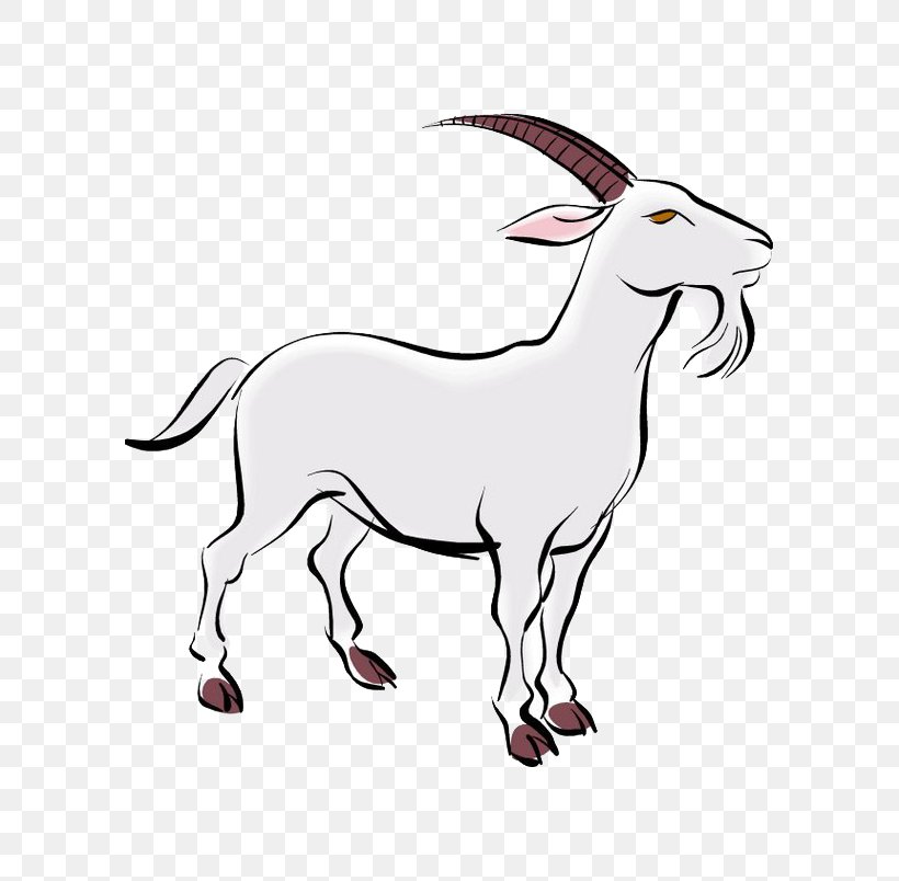 Goat Sheep Presentation Chinese Zodiac, PNG, 817x804px, Goat, Animal, Art, Cartoon, Cattle Like Mammal Download Free