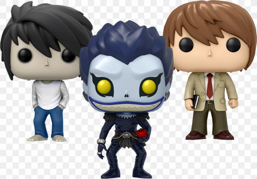 Ryuk Light Yagami Funko Death Note, PNG, 1469x1028px, Watercolor, Cartoon, Flower, Frame, Heart Download Free