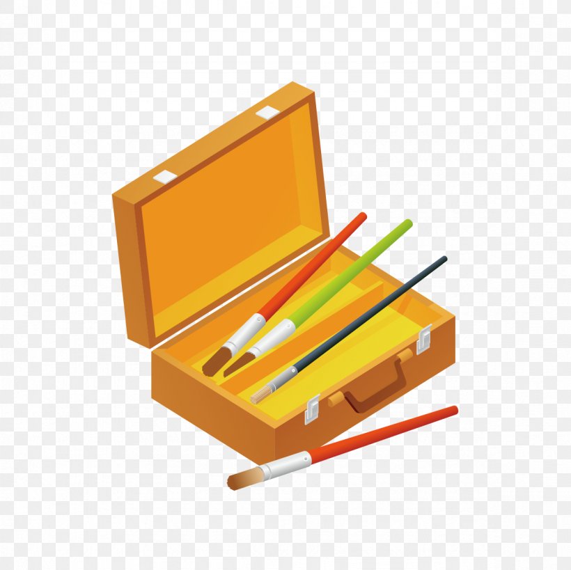 Paintbrush Tool Boxes Painting, PNG, 1181x1181px, Paintbrush, Art, Box, Brush, Material Download Free