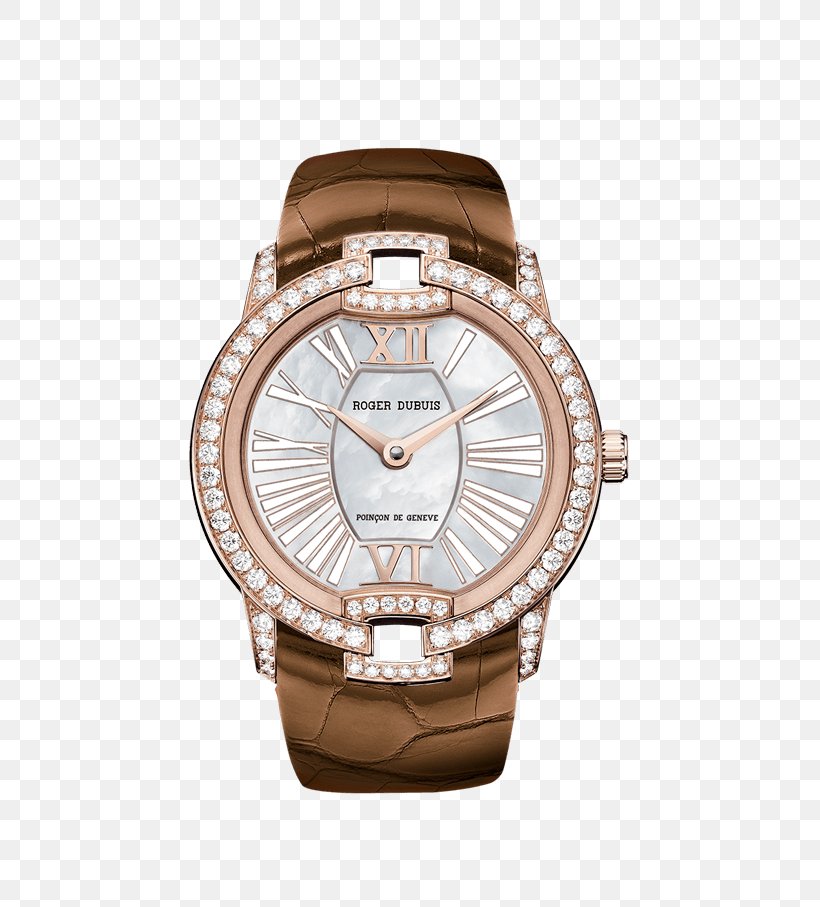 Watch Strap Roger Dubuis Jewellery, PNG, 600x907px, Watch, Blancpain, Brand, Brown, Clock Download Free