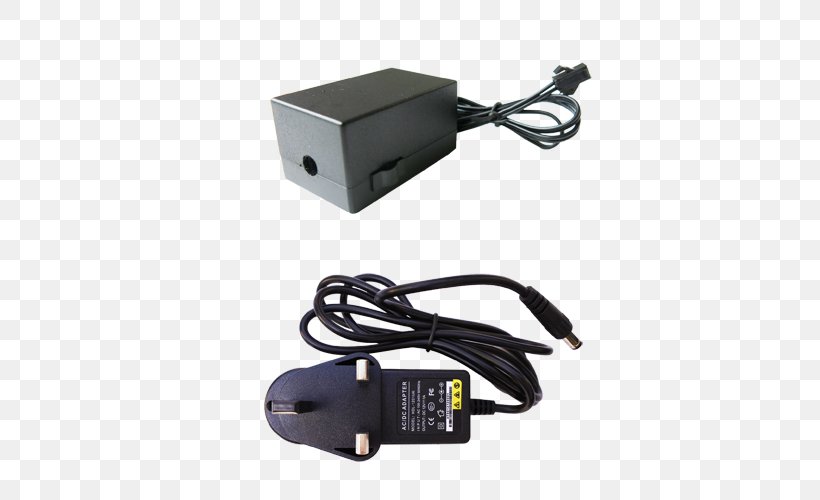 Battery Charger Electroluminescent Wire Power Inverters Mains Electricity AC Adapter, PNG, 500x500px, Battery Charger, Ac Adapter, Adapter, Battery Holder, Battery Pack Download Free