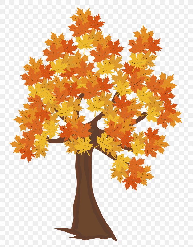 Tree Autumn Maple Clip Art, PNG, 2052x2630px, Tree, Autumn, Autumn Leaf Color, Branch, Drawing Download Free