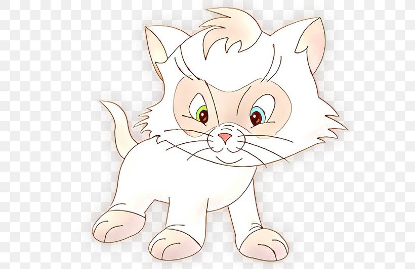 Cartoon Cat White Whiskers Small To Medium-sized Cats, PNG, 800x533px, Cartoon, Cat, Kitten, Line Art, Nose Download Free